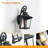 1 Pack Outdoor Wall Lights With Clear Glass Support Multiple Types Of Light Bulbs (Bulbs Not Included)
