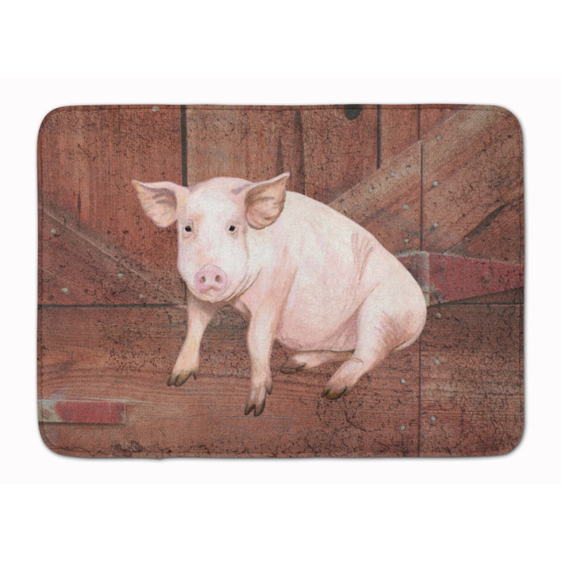 Jonah Memory Foam Non-Slip Bath Rug