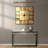 Nailsworth Metal/Solid Wood Wall Clock