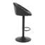 Swivel Upholstered Adjustable Height Bar Stool-458479945-458479947