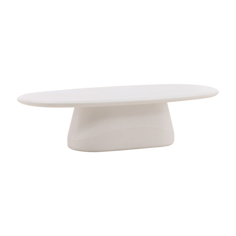 Turell Stone/Concrete Outdoor Coffee Table