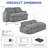 2-in-1 Convertible Modular Sofa Bed-971897579