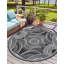 Tapis noir et blanc Aucun-1456246132