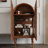 Reddish brown Solid wood Display Cases