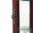 Cherry Display Cabinet, Lights, Tempered Glass Shelves, Mirrored Back Lighted Curio Demonstration With And-790641544
