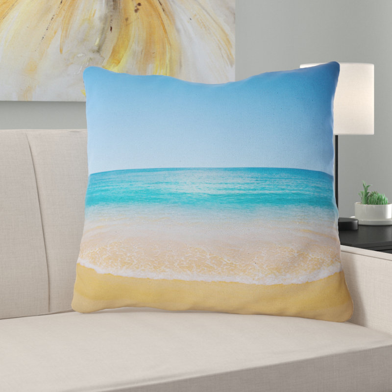 Vue de la plage de la plage tropicale Seashore, 16 po x 1 po
