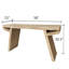 Console en bois