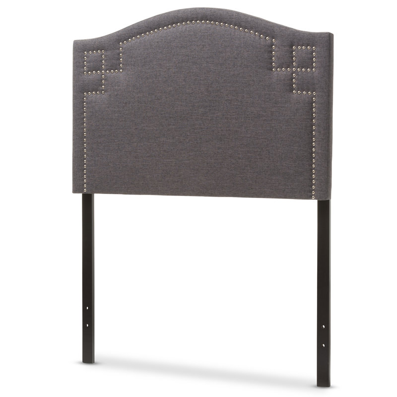 Mikalyn Upholstered Headboard, Dark Gray