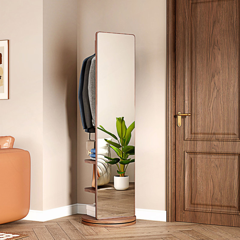 Miroir pleine grandeur, Noyer