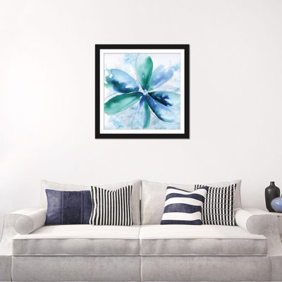 «Be Bold Blue II» par Katrina Craven - reproduction d'art sur toile tendue