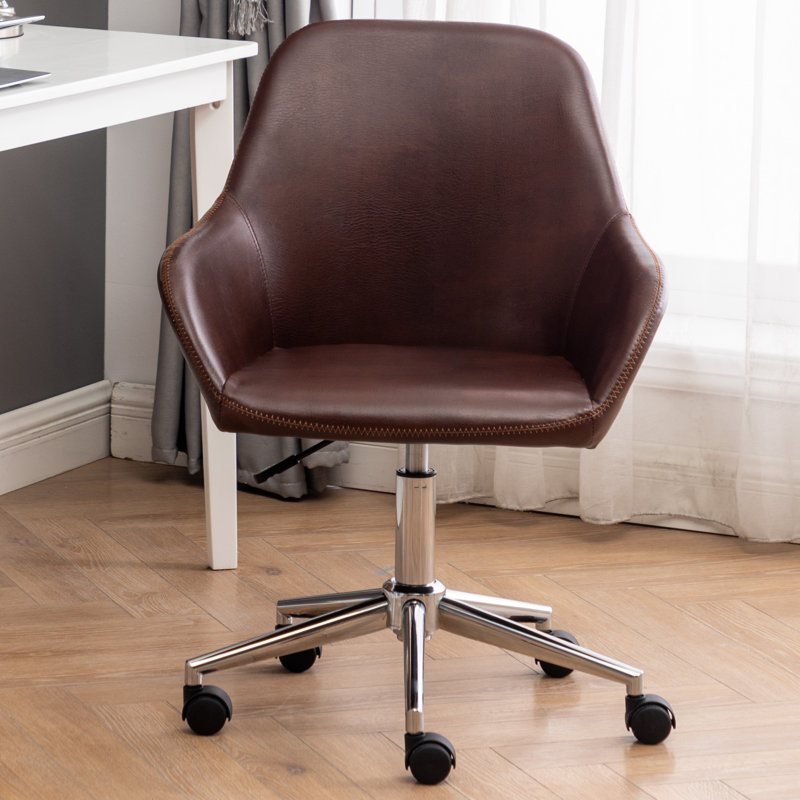 Chaise de travail Mia, Brun