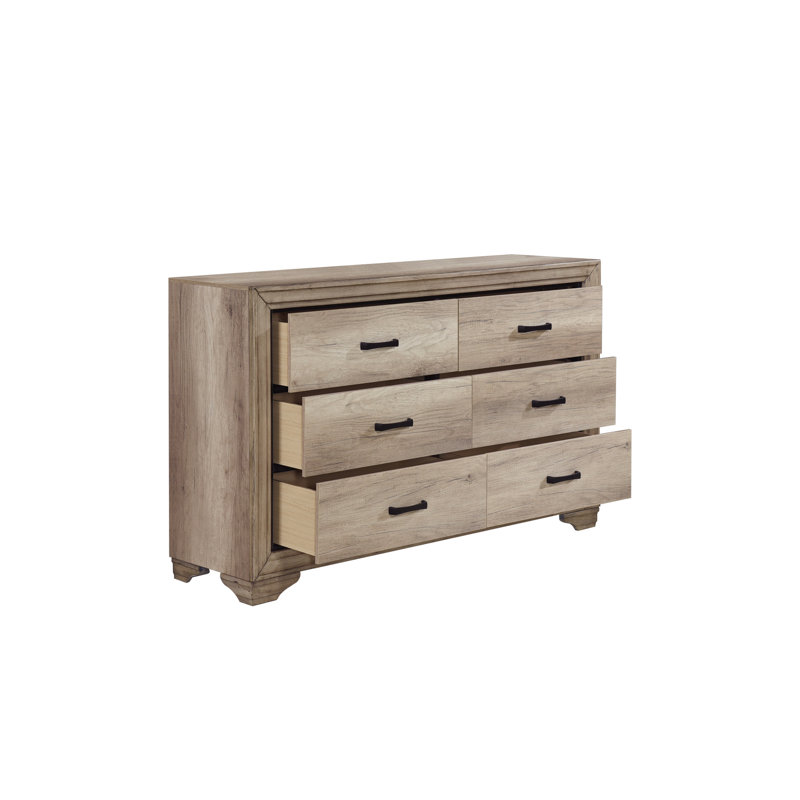 Ensemble de chambre avec lit plateforme 3 pièces Jekhari