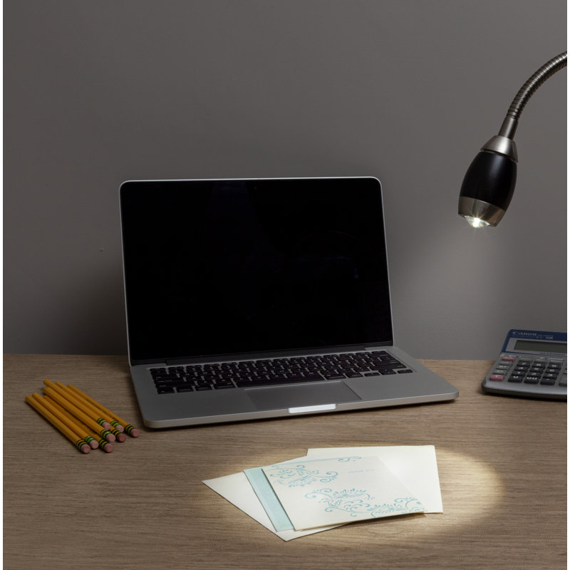 Lampe de bureau 12 po Soho, Noir