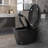 Smart One-piece Toilets, Ceramic Black, Modern Auto Features For Home