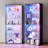 70.9" T Glass Door Display Cabinet with RGB Light, 6-tier Rounded Corner Storage Cabinet with Human Body Sensor -1010510775