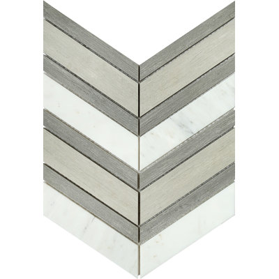 Intrigue™ Random Sized Mixed 2" x 8" Mosaic Wall & Floor Tile