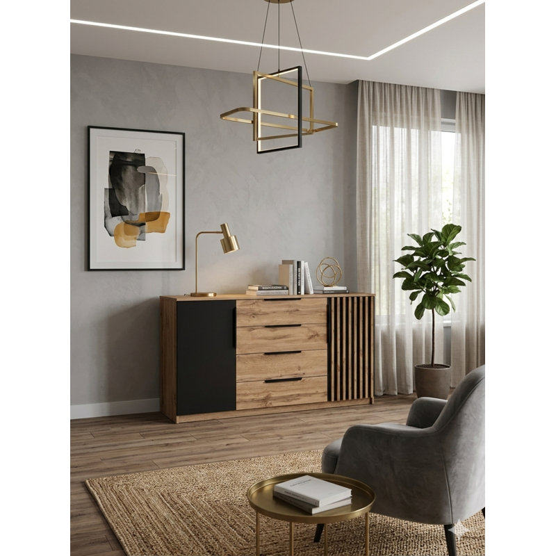160cm W 4 - Drawer Chest of Drawers
