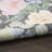 Nourison Botanical Washables 5' x 7' Charcoal Multicolor Farmhouse Indoor Rug-758094884-757116251