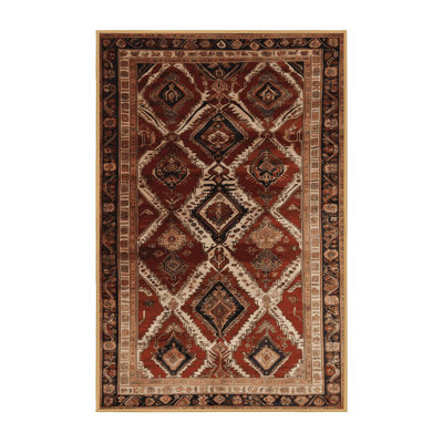 Tapis brun lavable à la machine