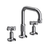 Clemens Widespread Bathroom Faucet with Drain Assembly