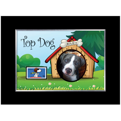 Black Matte Picture Frame with Mat