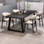 All solid wood aesthetic dining table-1483264546