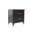 Pratts 50cm W Solid + Manufactured Wood Bedside Table-1609745861