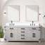Ensemble de miroirs de salle de bain double 72 po x P 22 po Laurel-82319116-82319119