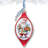 3.5'' Glass Hanging Figurine Ornament