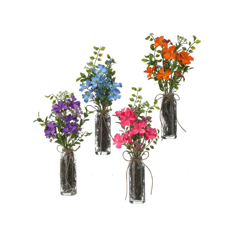 Arrangement de verre 14 po Summer Garden