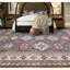Tapis gris et ivoire noué à la main de haute qualité-99427768