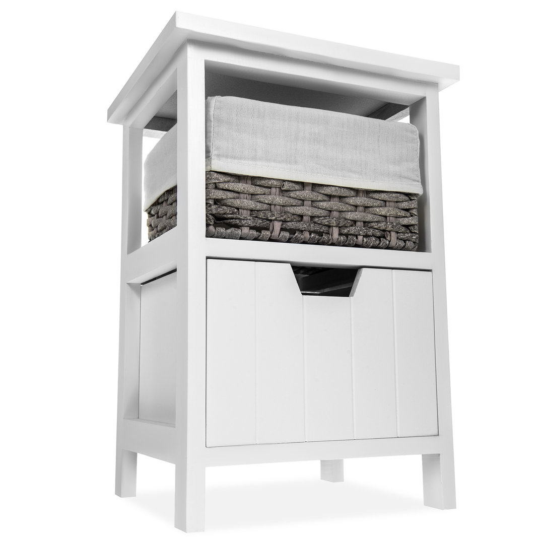 Fawna 1 Drawer Bedside Table