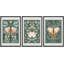 Papillon vert, élégance florale, illustrations botaniques, décor rustique-102453201-102453203