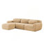 Tissu en L doux et moelleux en forme de L, canapé sans os, avec coussins décoratifs, éponge haute densité 32D, aucun assemblage requis au bas, connexion à boucle antidérapante, repose-pieds mobile pour le salon-1329856594