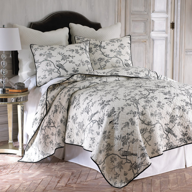 Victoria Reversible Quilt Set, Très grand lit