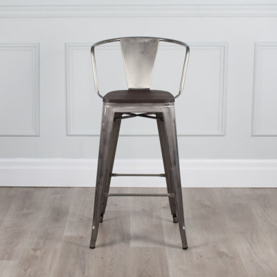 Ensemble de 4 tabourets de bar Henrikke