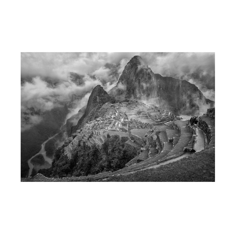Rouleau de bolognaise, Huang bolognais, dans le Machu Picchu, H 12 po x l 19 po