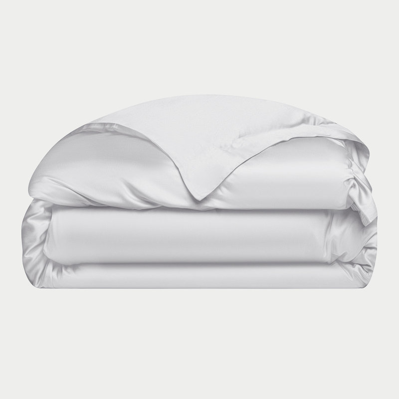 Rayon From Bamboo Duvet Cover, Twin XL Duvet Cover, White