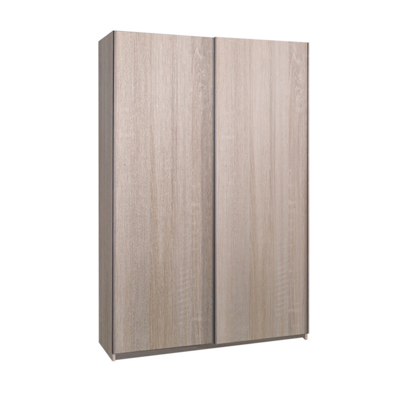 Mikole 2 Door Wardrobe, Oak Sonoma