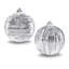Dots and Stripes Ornament Ice Cube Tray