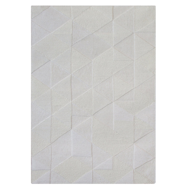 Tapis ivoire 6 x 9 Corrigan Studio® La Veta, Rectangle 8 pi x 10 pi