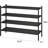 Stackable 4-Tier Long Shoe Rack 33.3" - Organize Your Living Room With Style And Space Efficiency-112023484