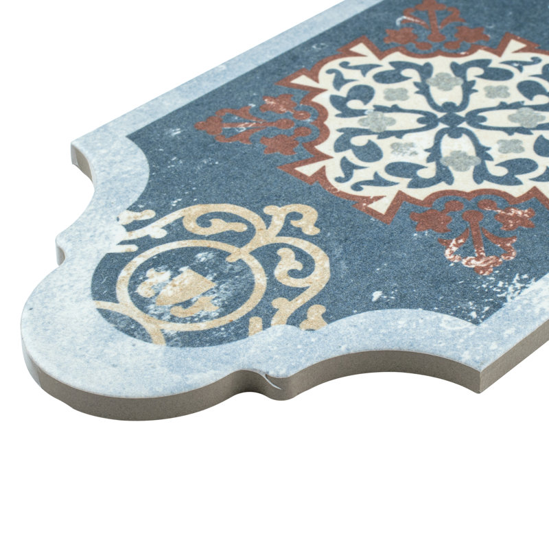 Corinto 6" x 13" Porcelain Patterned Wall & Floor Tile