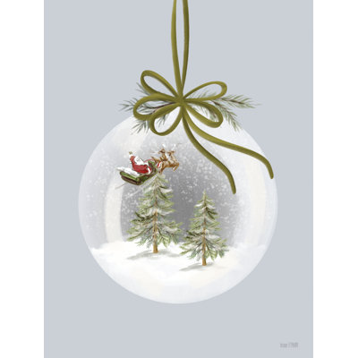 Sleighride Snow Globe Ornament