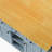 53Inch Large Kitchen Island With 2 Bar Stools, Power Outlet,Door Internal Storage Rack,Kitchen Storage Cart On 5 Wheels With Drop Leaf,5 Open Side Racks,3 Drawers For Kitchen,Dining Room,Grey Blue-1699092023