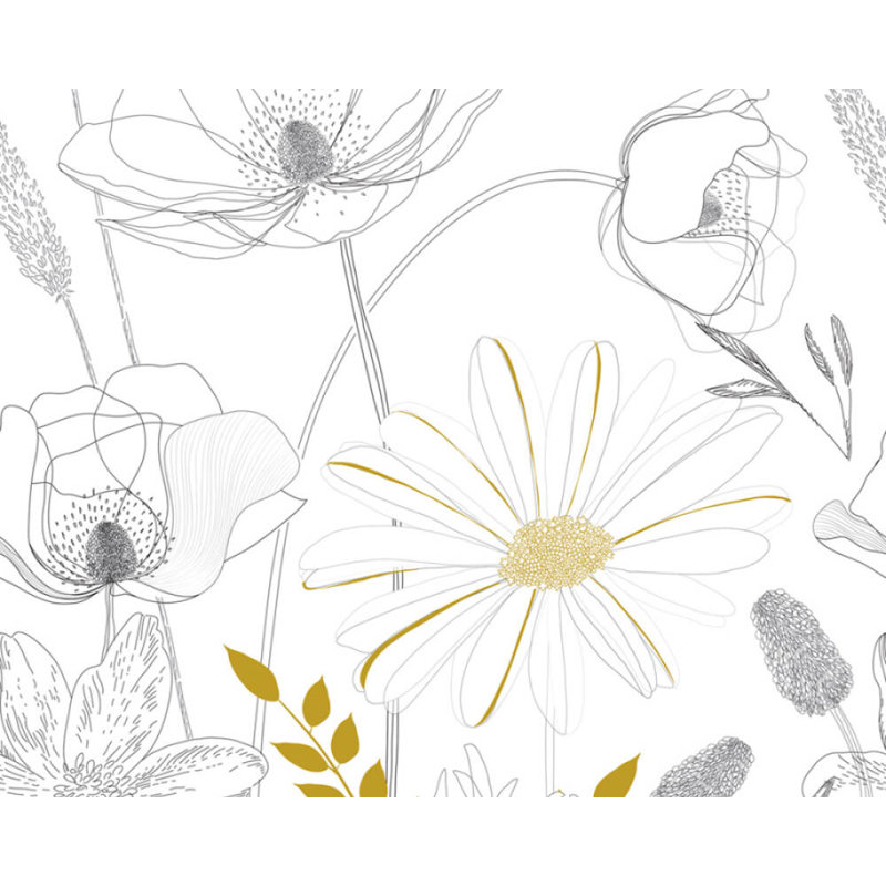 Papier peint floral Elina