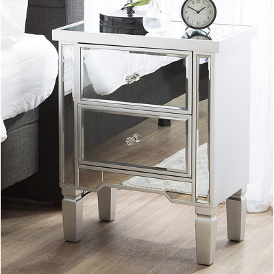 Juniper 49cm W Manufactured Wood Bedside Table