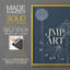 Impression graphique Alliums I - bois massif-816013950-816013949