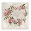 Plaque murale couronne de roses, design par Sally Swatland