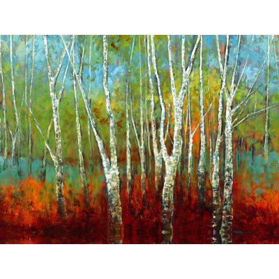 " View Through The Birches "